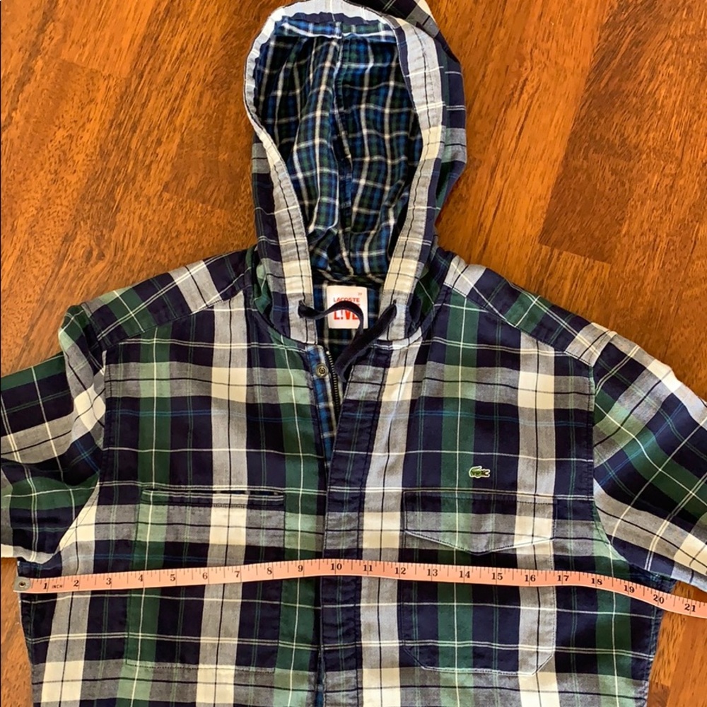 Lacoste zipper shirt